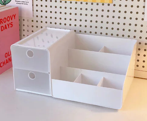 1pc Multifunctional Drawer Storage Box for Skin Care